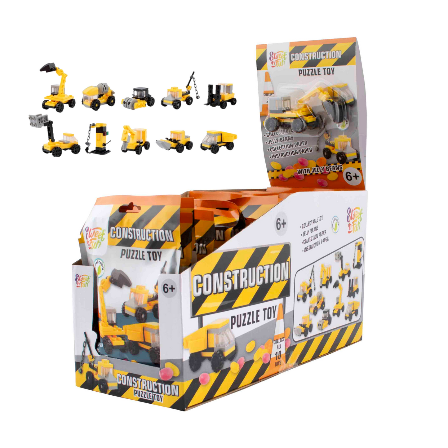 Puzzle Toy Chantier + Bonbon