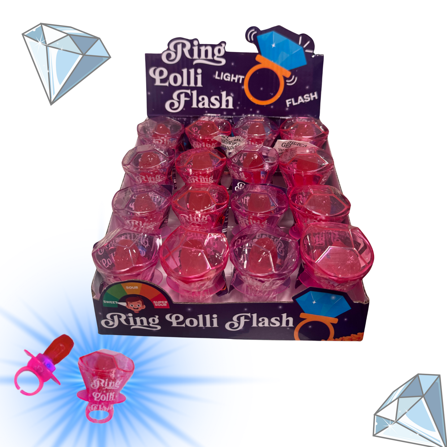 Sucette Bague Lumineuse