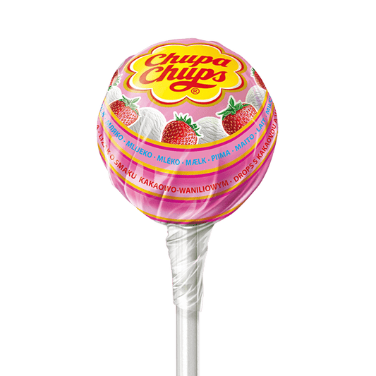 Chupa Chups Lait Fraise