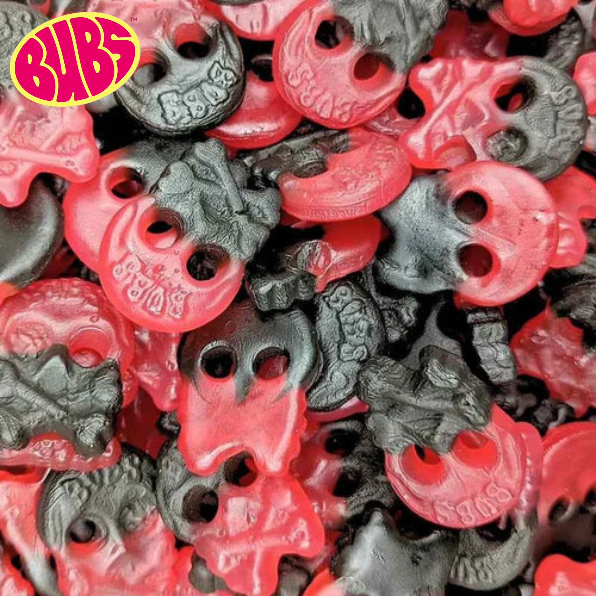 Bubs Crâne Framboise Réglisse