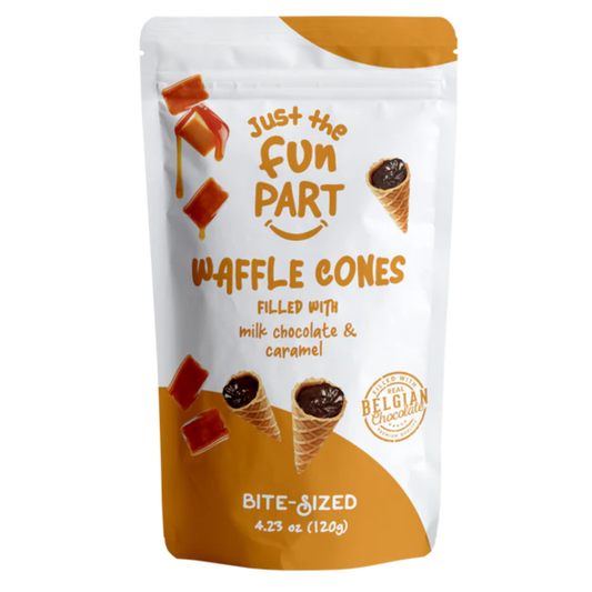 Cones Chocolat au Lait & Caramel