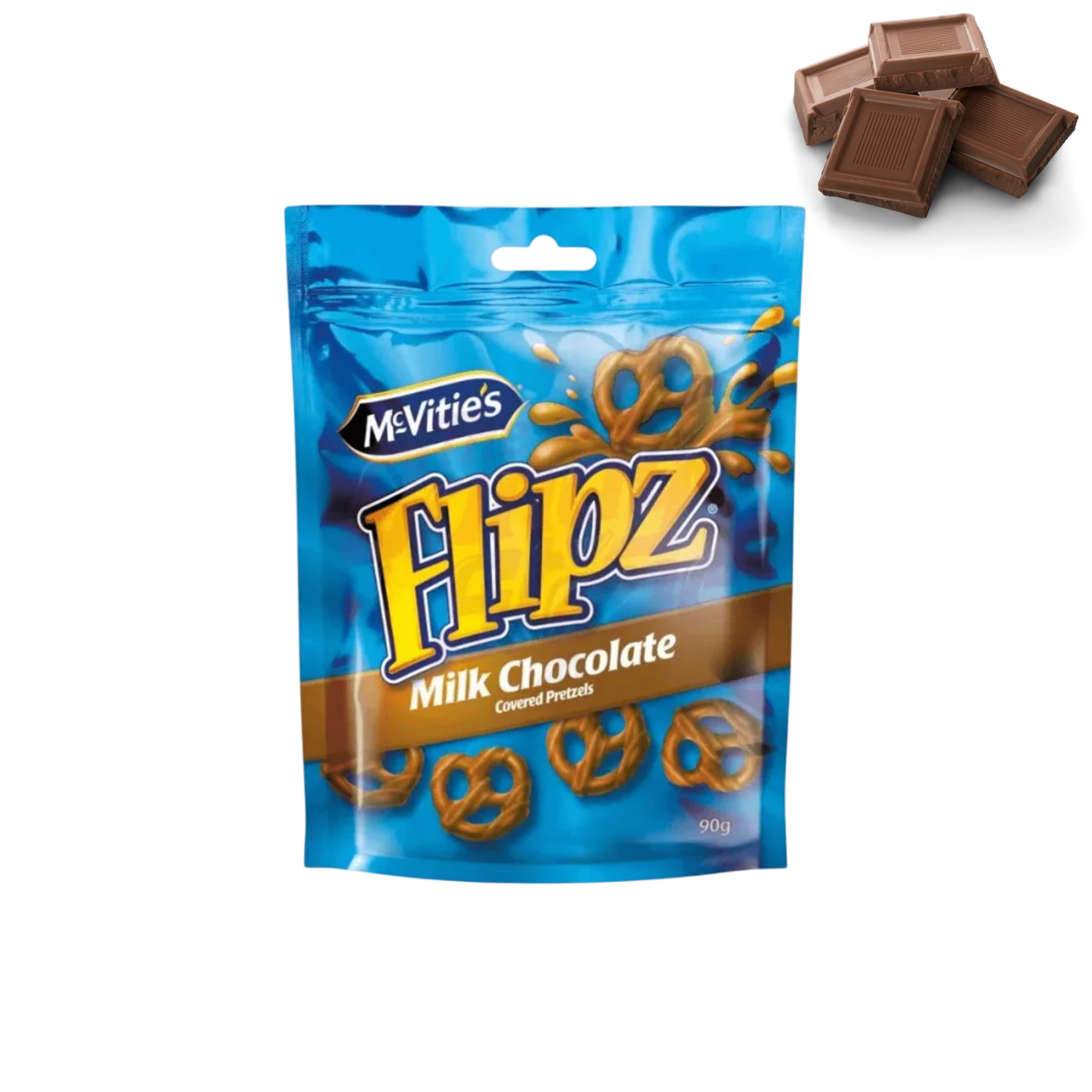 Bretzels Flipz Chocolat au Lait
