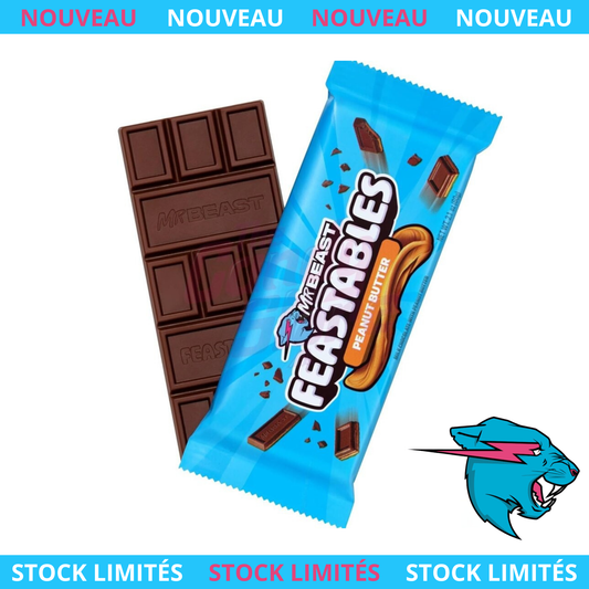 Mr Beast Chocolat au Beurre de Cacahuète
