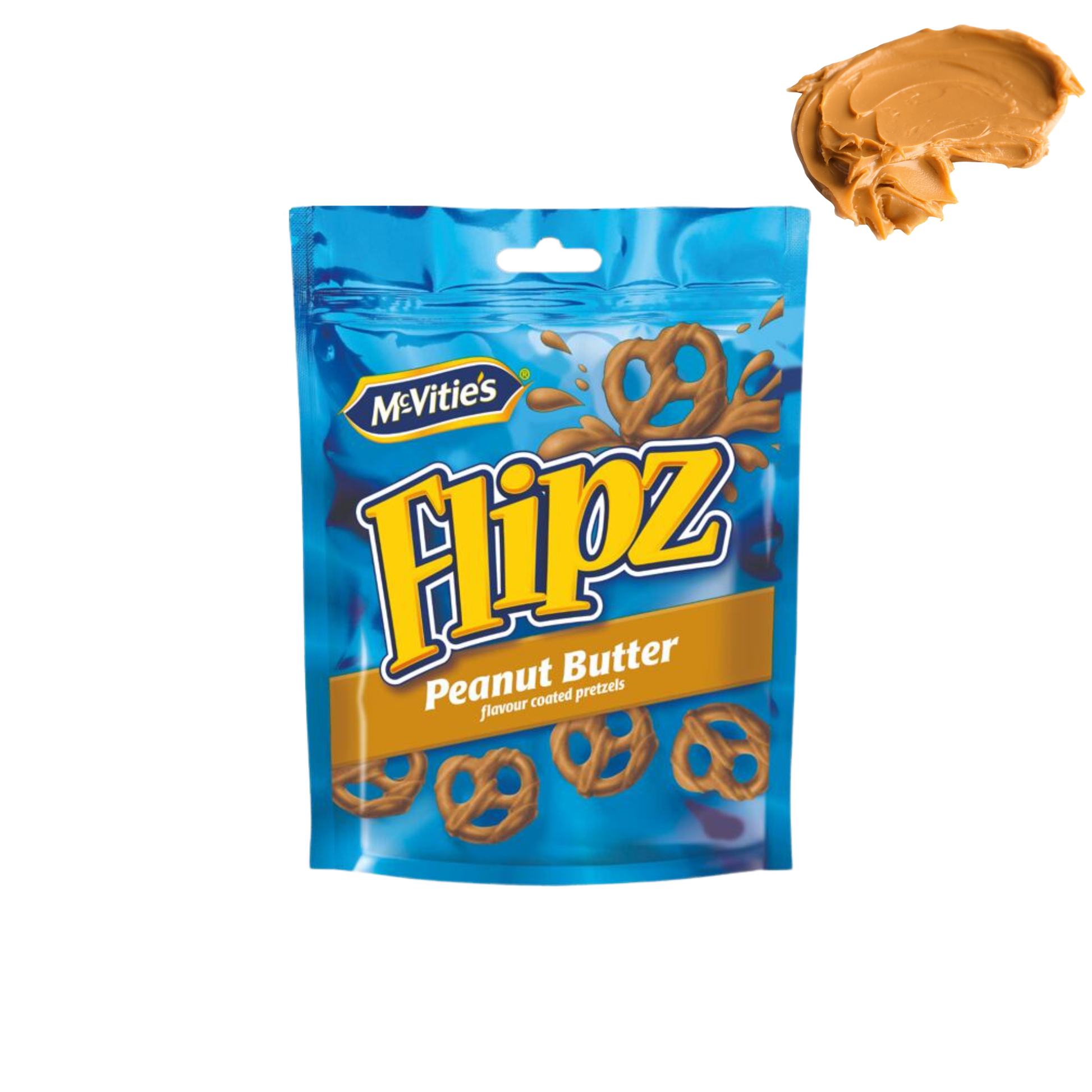 Bretzels Flipz Beurre de Cacahuète