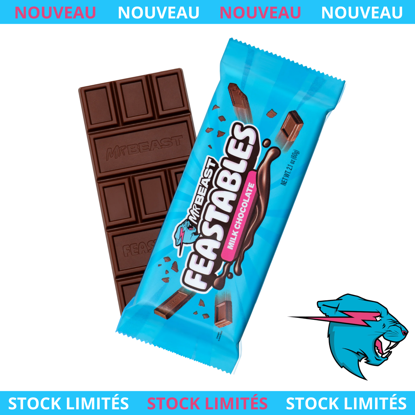 Mr Beast Cioccolato al Latte