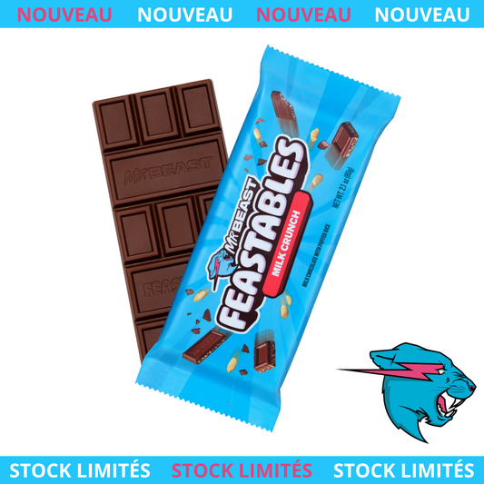 Mr Beast Chocolat au Lait Croustillant