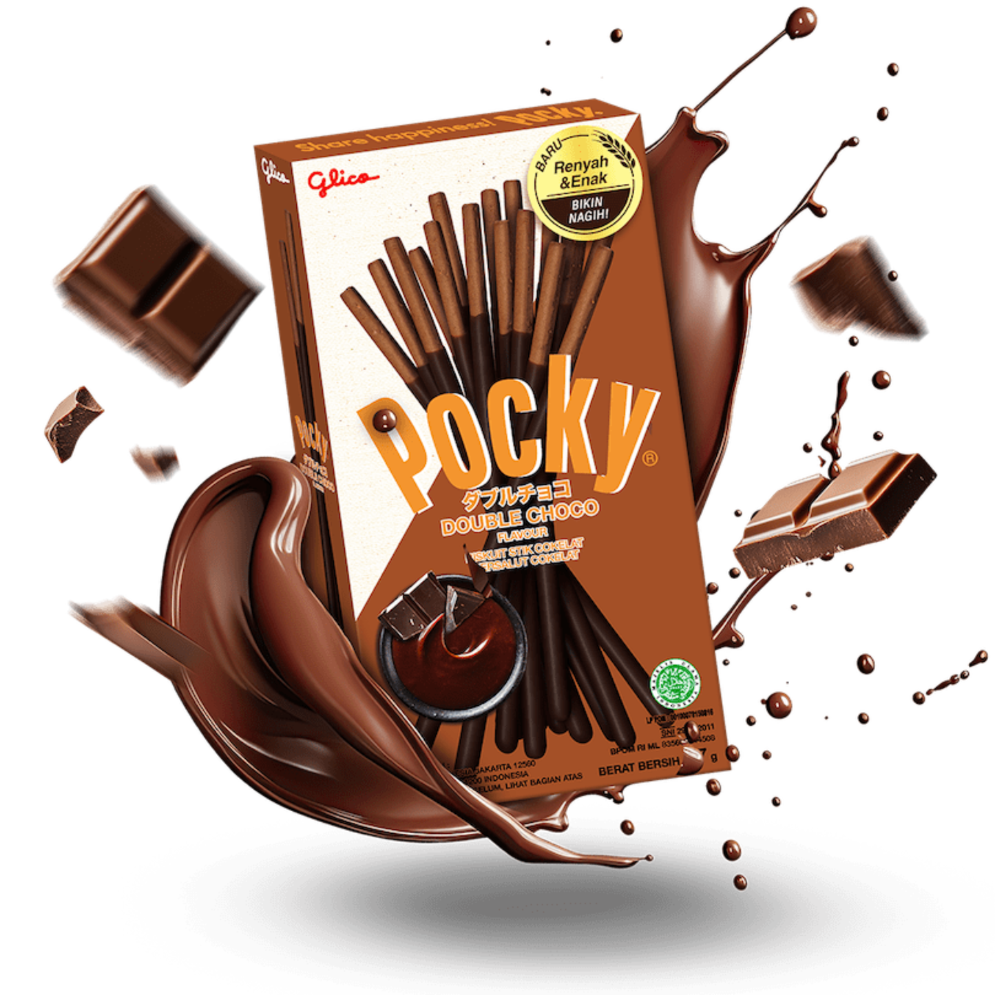 Pocky Double Chocolat